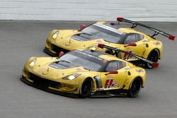 #4 Corvette Racing Chevrolet Corvette C7.R: Oliver Gavin, Tommy Milner, Marcel Fässler, #3 Corvette Racing Chevrolet Corvette C7.R: Antonio Garcia, Jan Magnussen, Mike Rockenfeller