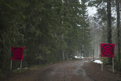 Deel van de route