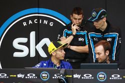 Valentino Rossi avec Stefano Manzi, Sky Racing Team VR46