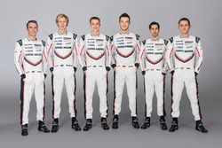 Timo Bernhard, Brendon Hartley, Earl Bamber, André Lotterer, Neel Jani, Nick Tandy, Porsche Team