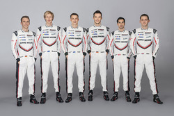 Timo Bernhard, Brendon Hartley, Earl Bamber, André Lotterer, Neel Jani, Nick Tandy, Porsche Team