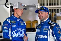 Trevor Bayne, Roush Fenway Racing Ford and Ricky Stenhouse Jr., Roush Fenway Racing Ford