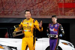 Toyota Racing NASCAR drivers Kyle Busch and Denny Hamlin