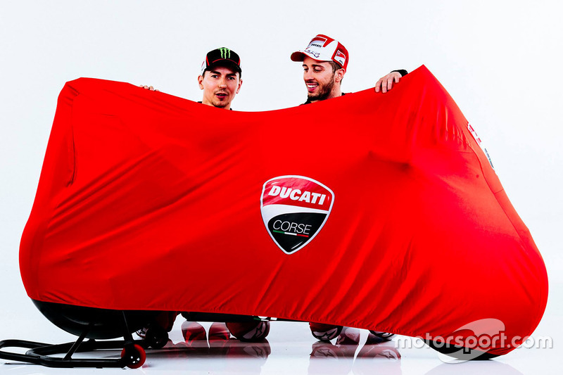 Jorge Lorenzo en Andrea Dovizioso, Ducati Team