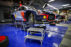 Le parc d'assistance Hyundai Motorsport