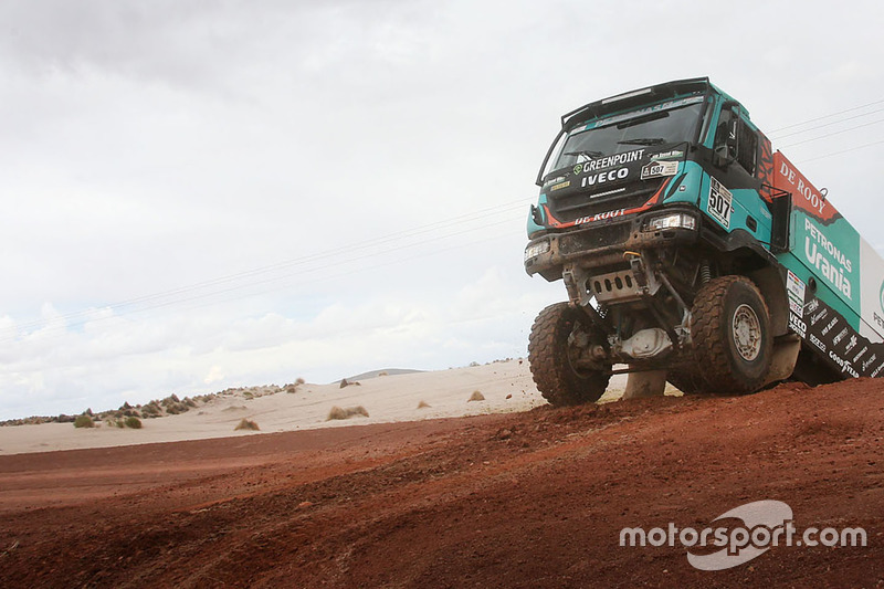 #507 Team De Rooy Iveco: Ton van Genugten, Anton van Limpt, Bernard der Kinderen