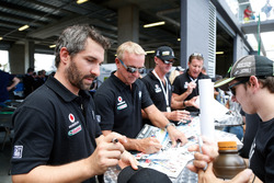 #7 BMW Team SRM, BMW M6 GT3: Tony Longhurst, Mark Skaife, Russell Ingall, Timo Glock at the autograph session