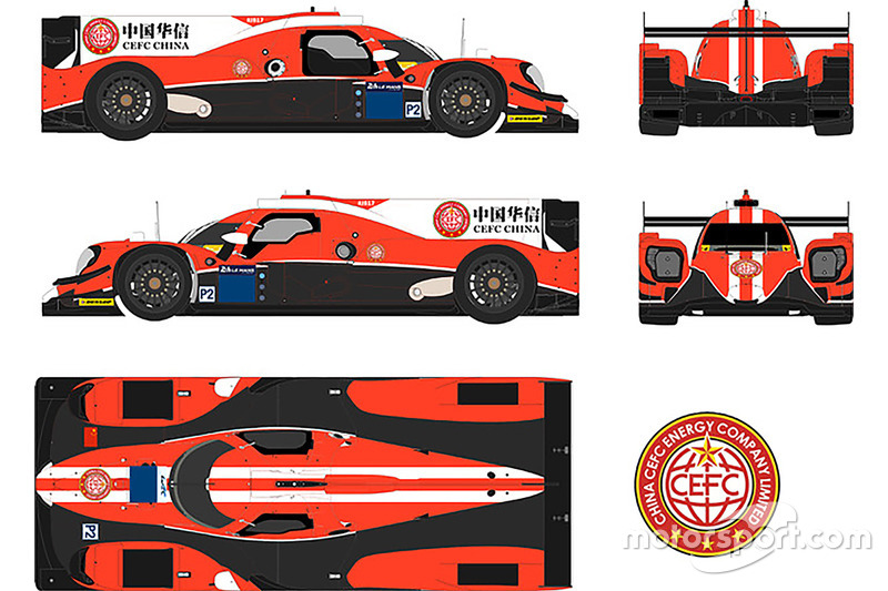 La livrée Manor Motorsport CEFC China