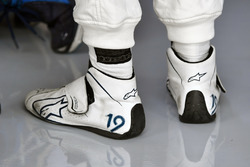 Las botas Alpinestars de Felipe Massa, Williams