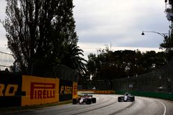 Sergio Pérez, Force India VJM10, Pascal Wehrlein, Sauber C36