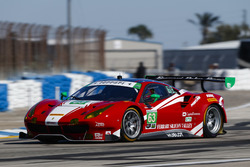 #63 Scuderia Corsa, Ferrari 488 GT3: Christina Nielsen, Alessandro Balzan, Matteo Cressoni