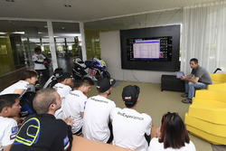 Participants of the Yamaha VR46 Master Camp