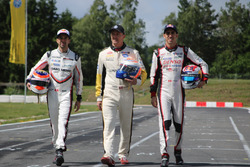 Neel Jani, Marcel Fässler und Sébastien Buemi