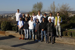 Gruppenfoto: Fahrer für die TCR-Saison 2017