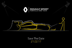 Renault F1 Team teaser for upcoming launch event
