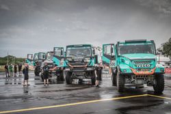 All trucks of the Team De Rooy