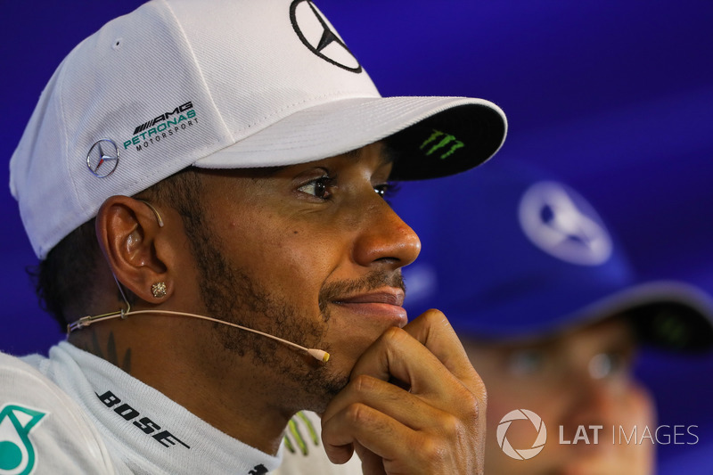 Lewis Hamilton, Mercedes AMG F1 in the Press Conference