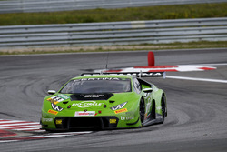 #63 GRT Grasser Racing Team, Lamborghini Huracán GT3: Rolf Ineichen, Christian Engelhart