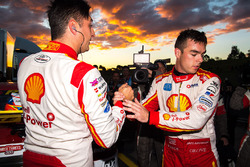 Race winner Fabian Coulthard, Team Penske Ford, Scott McLaughlin, Team Penske Ford