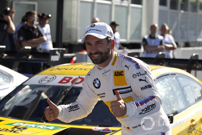 Il poleman Timo Glock, BMW Team RMG, BMW M4 DTM