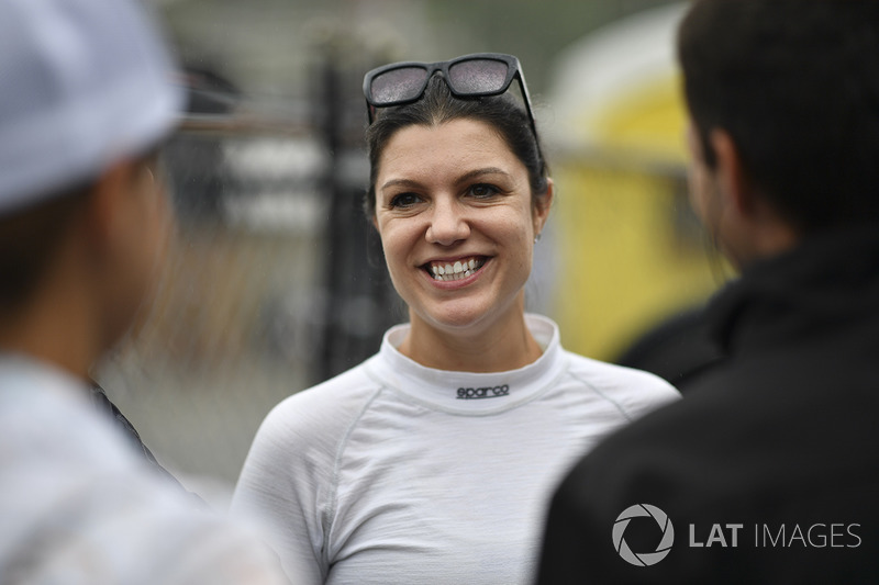 Katherine Legge testou pela Minardi em 2005, no Circuito de Vallelunga, chegando a bater o carro e completando apenas 27 giros.