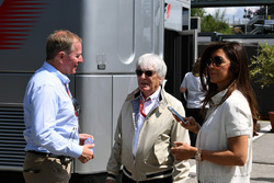 Martin Brundle, Sky TV, Bernie Ecclestone, Fabiana Ecclestone