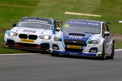 Ashley Sutton, Team BMR Subaru Levorg and Colin Turkington, West Surrey Racing BMW 125i M Sport