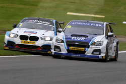 Ashley Sutton, Team BMR Subaru Levorg and Colin Turkington, West Surrey Racing BMW 125i M Sport