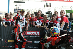Second place Chaz Davies, Ducati Team
