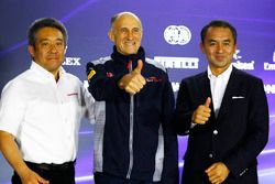 Katsuhide Moriyama, Honda, Masashi Yamamoto Honda-Motorsportchef, Franz Tost, Toro-Rosso-Teamchef