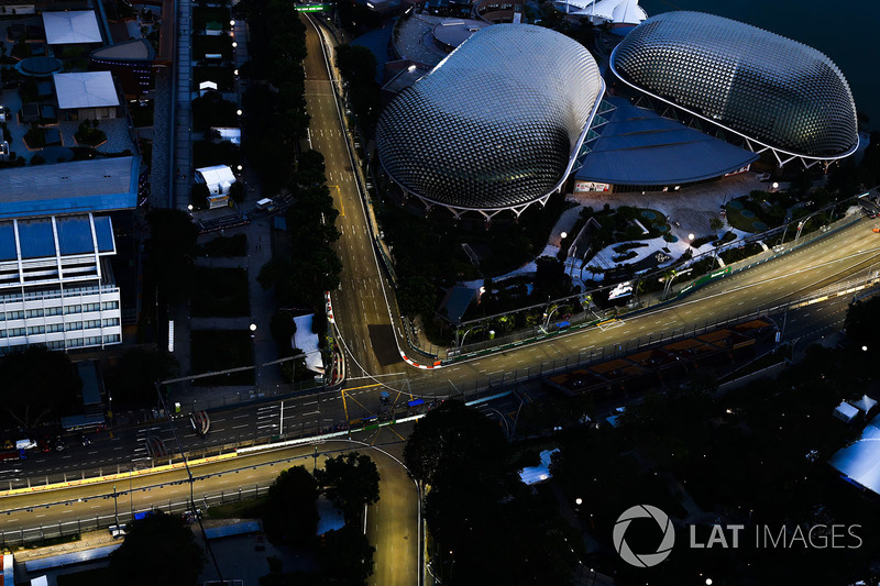 Marina Bay Circuit in Singapur