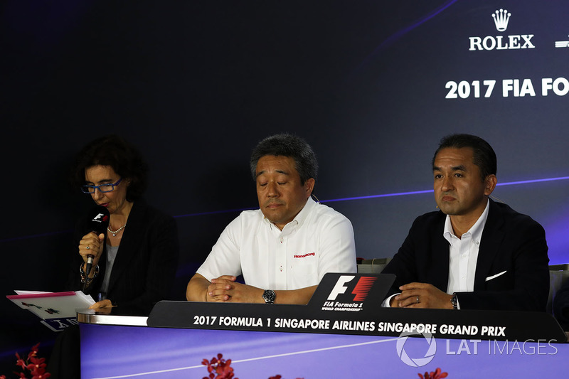 Masashi Yamamoto, Honda and Katsuhide Moriyama, Honda in the Press Conference