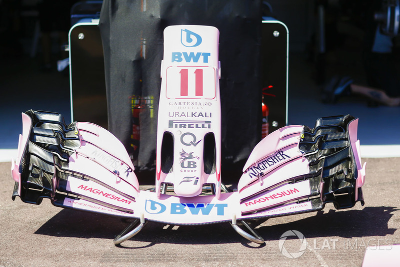 Sahara Force India F1 VJM10: Frontpartie