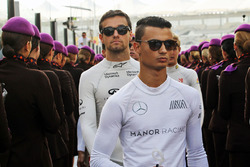 Pascal Wehrlein, Manor Racing on the drivers parade