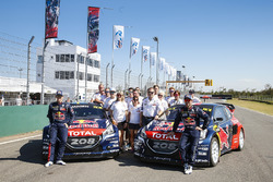 Timmy Hansen, Team Peugeot Hansen, Sébastien Loeb, Team Peugeot Hansen