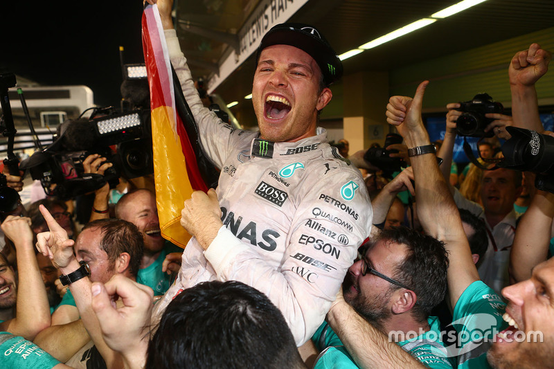 Nico Rosberg, nuevo campeón del mundo de F1