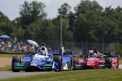 Takuma Sato, Andretti Autosport Honda, Graham Rahal, Rahal Letterman Lanigan Racing Honda