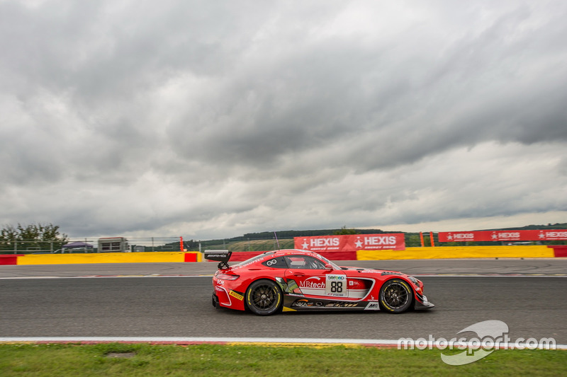 #88 Mercedes-AMG Team Akka ASP Mercedes-AMG GT3: Felix Serralles, Daniel Juncadella, Tristan Vautier