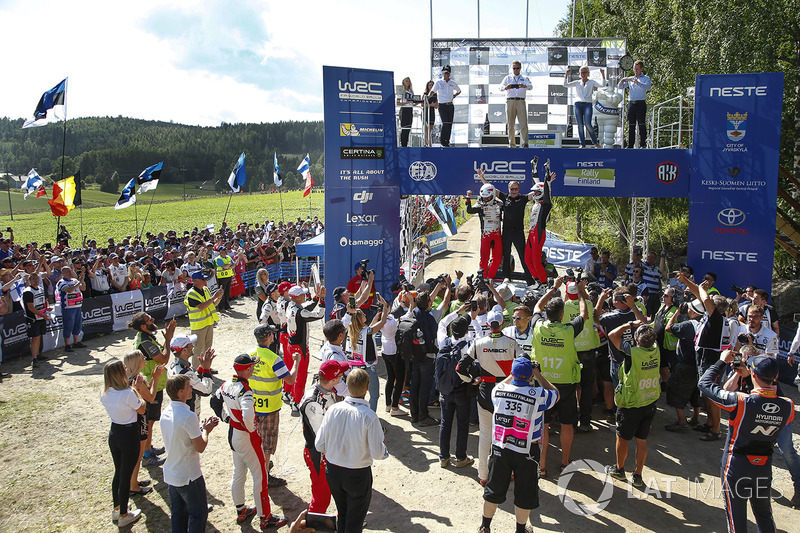 Ganadores Esapekka Lappi, Janne Ferm, Toyota Racing