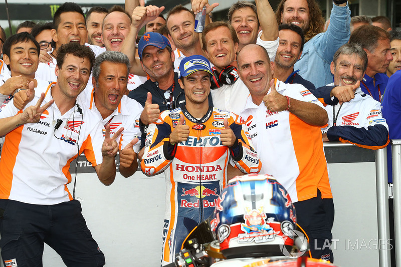 Second place Dani Pedrosa, Repsol Honda Team