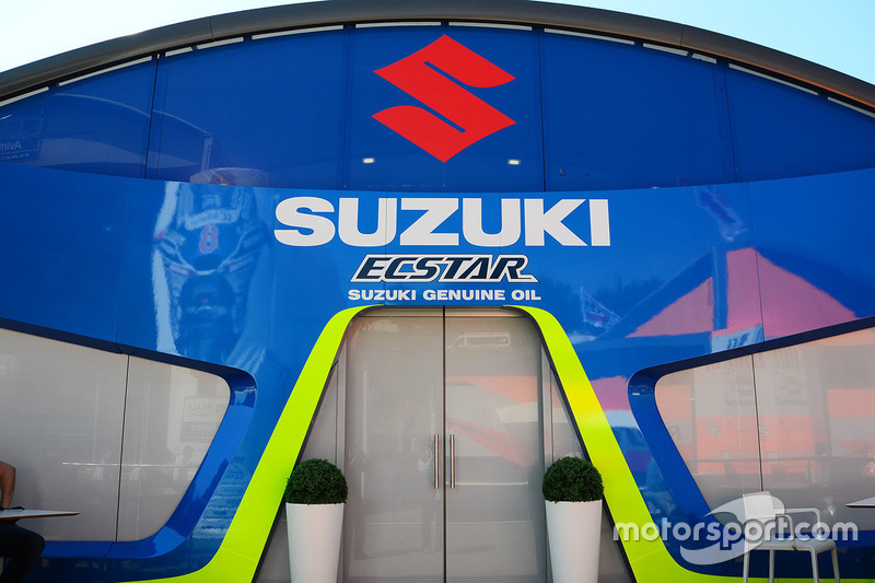 Team Suzuki MotoGP motorhome
