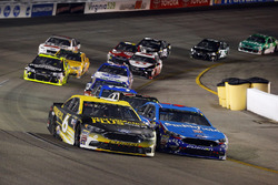Aric Almirola, Richard Petty Motorsports Ford, Trevor Bayne, Roush Fenway Racing Ford