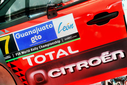 La voiture de Kris Meeke, Paul Nagle, Citroën C3 WRC, Citroën World Rally Team
