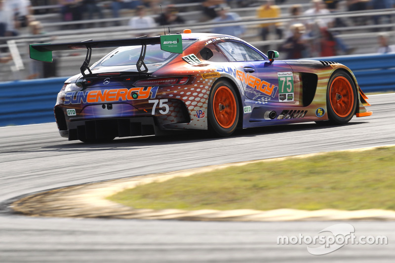 #75 SunEnergy1 Racing Mercedes AMG GT3: Boris Said, Tristan Vautier, Kenny Habul, Maro Engel