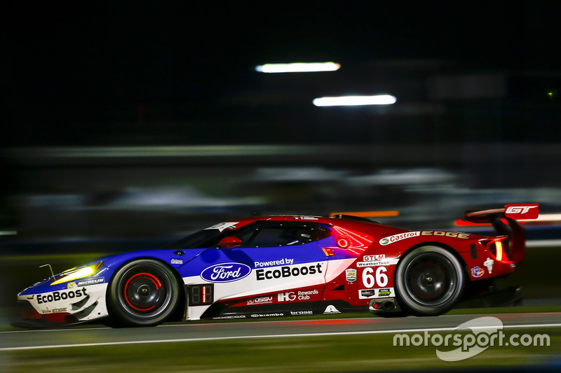 #66 Ford Performance Chip Ganassi Racing Ford GT: Joey Hand, Dirk Müller, Sébastien Bourdais