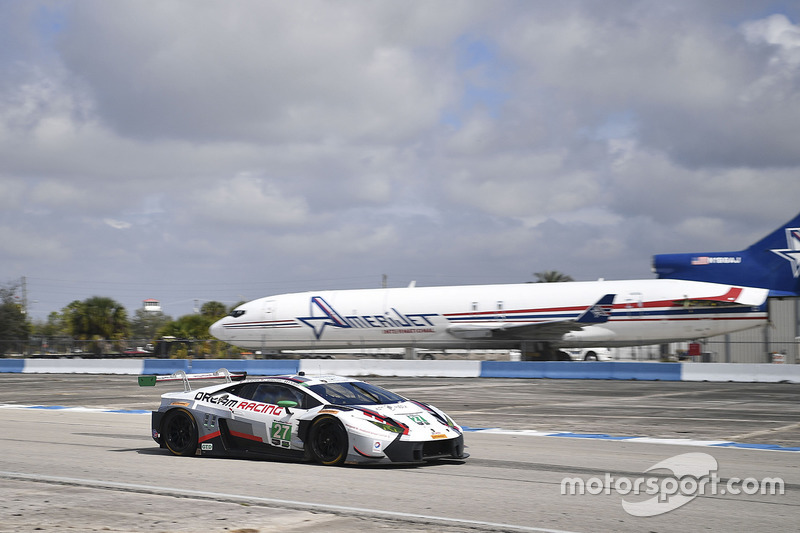 #27 Dream Racing, Lamborghini Huracan GT3: Cedric Sbirrazzuoli, Lawrence DeGeorge, Paolo Ruberti