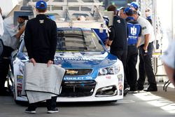 The car of Dale Earnhardt Jr., Hendrick Motorsports Chevrolet at technical inspection