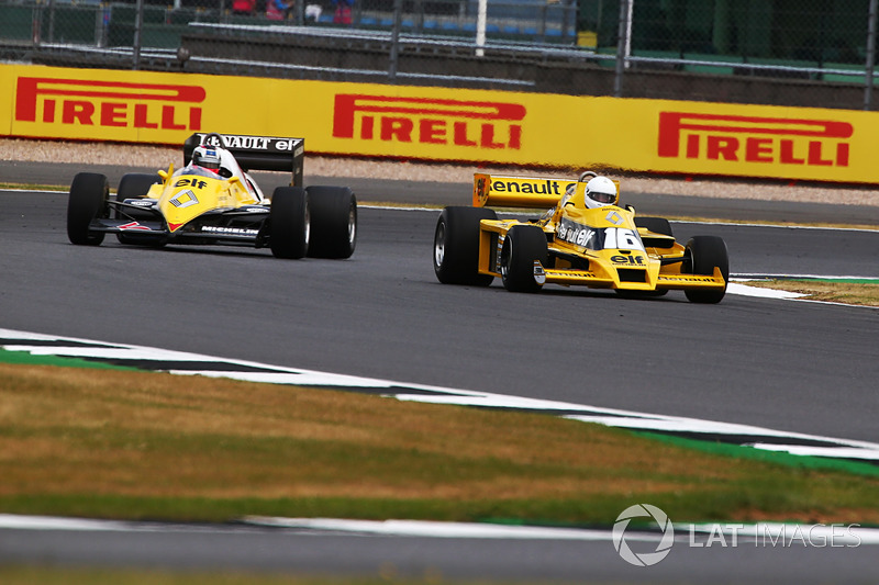 Renault Sport F1 Team F1 Histórico, René Arnoux y Franck Montagny