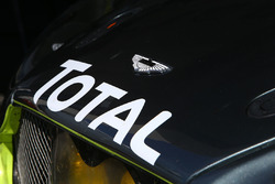 Aston Martin with Total logo