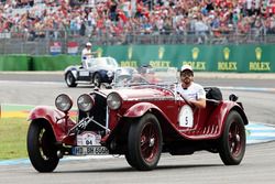 Fernando Alonso, McLaren en el desfile de pilotos